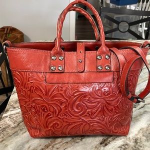 Red Patricia Nash bag